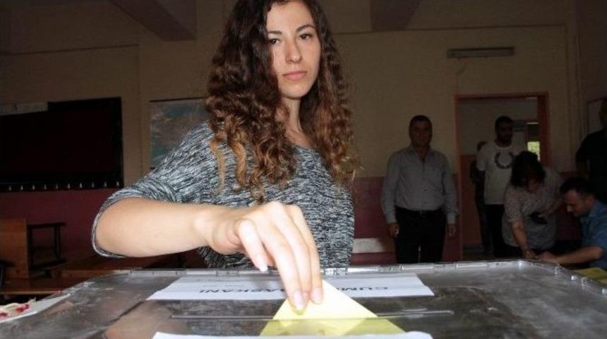 Samsun Da Cumhurbaşkanını Se&ccedil;meye Başladı