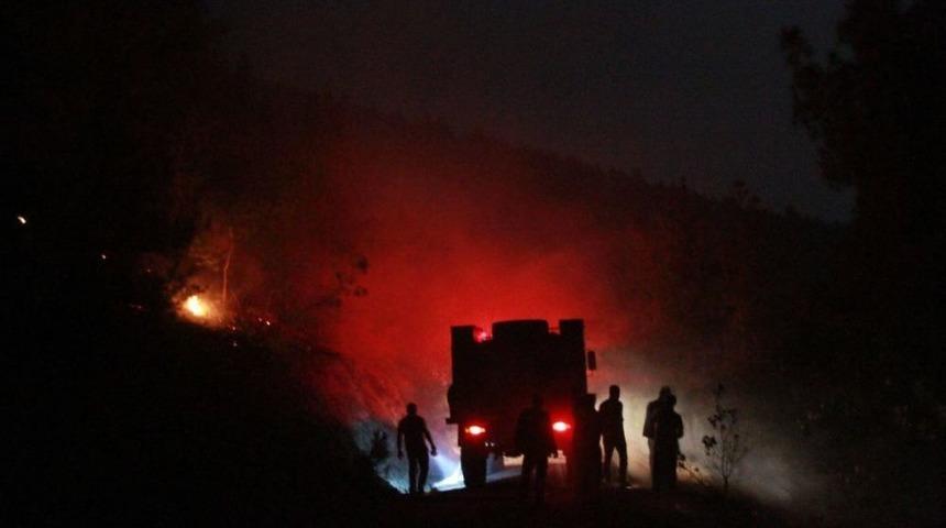 Samsun'daki Orman Yangını