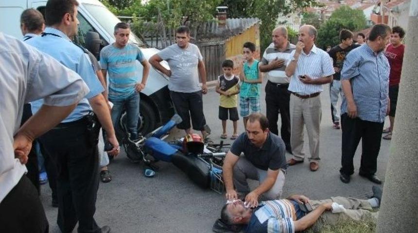 &Ccedil;an&rsquo;da Trafik Kazası; 1 Yaralı