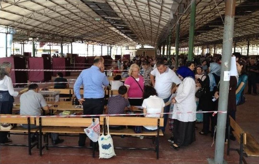 Sosyete Pazarına Sandık Kuruldu