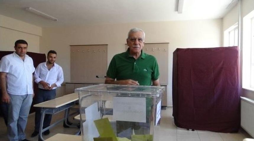 Mardin B&uuml;y&uuml;kşehir Belediye Başkanı Ahmet T&uuml;rk, Oyunu Kullandı