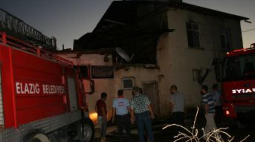 Elazığ'da Yangın