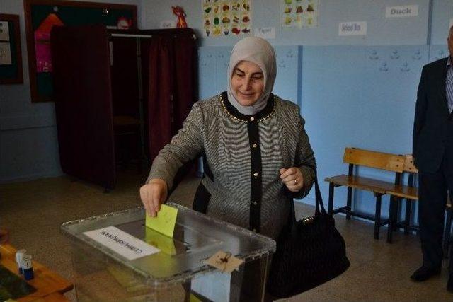 Başbakan Yardımcısı Bülent Arınç, Oyunu Kullandı