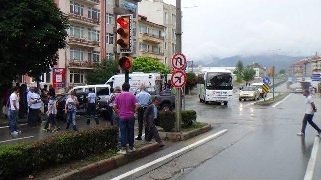 Bolu’da Trafik Kazası: 1 Yaralı