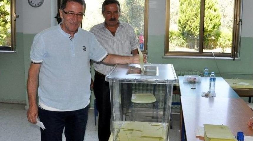 Başkan Saka, Oyunu G&uuml;re'de Kullandı