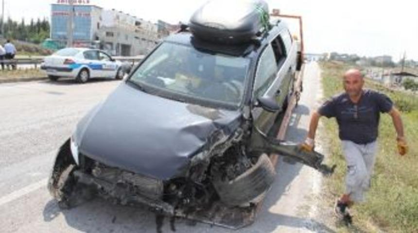 Gurbet&ccedil;i Aile Kaza Ge&ccedil;irdi: 5 Yaralı