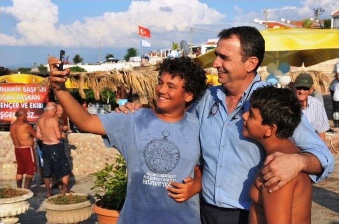 Palmiye Plajı&rsquo;na Mavi Bayrak Ve A Artı &Ouml;d&uuml;l&uuml;