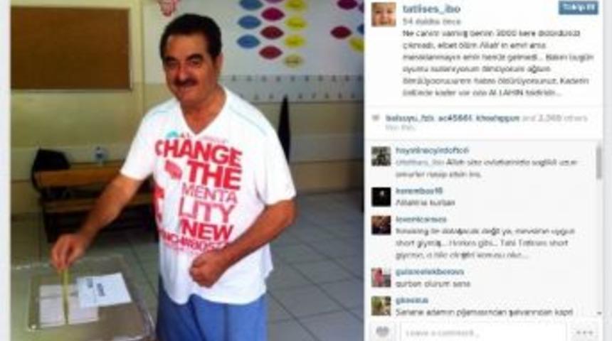 &Ouml;ld&uuml;ğ&uuml; İddia Edilen "tatlıses"ten Sandık Başında Fotoğraflı Yanıt