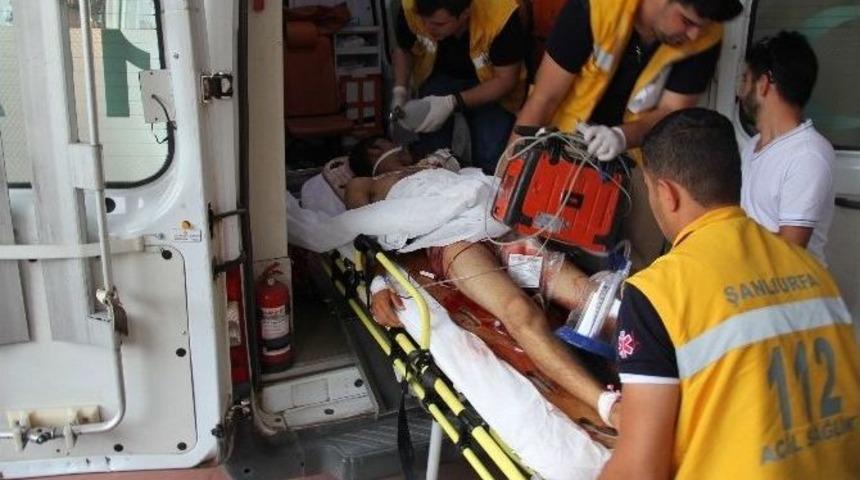 Esad G&uuml;&ccedil;leri İle Işid Arasında &Ccedil;ıkan &Ccedil;atışmada Yaralanan 1 Kişi Şanlıurfa&rsquo;ya Getirildi