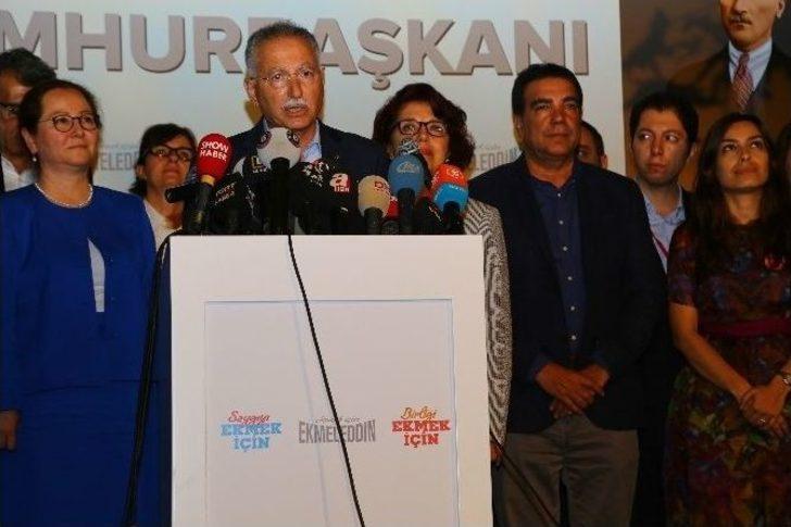 İhsanoğlu: “sayın Başbakanı Tebrik Eder Başarılar Dilerim” G4