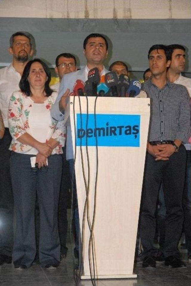 Cumhurbaşkanı Adayı Selahattin Demirtaş: