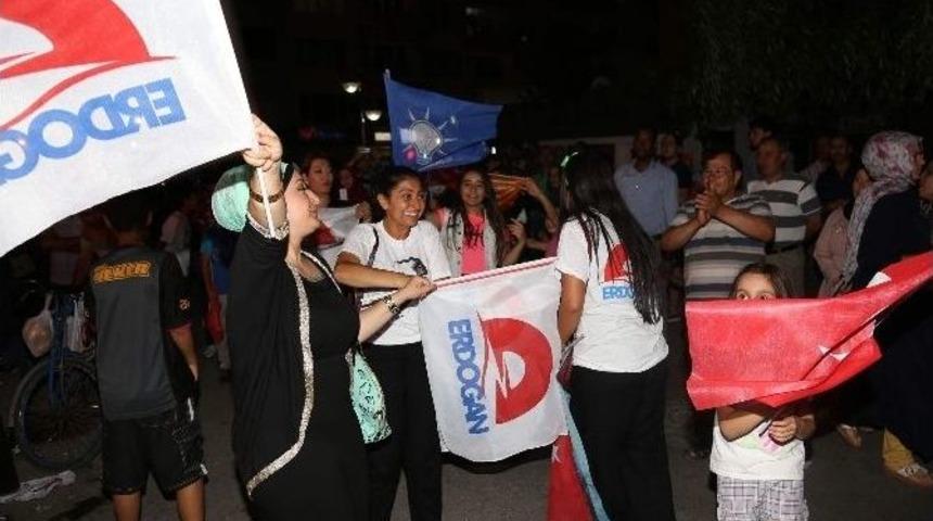 Aksaray&rsquo;da Erdoğan Coşkusu