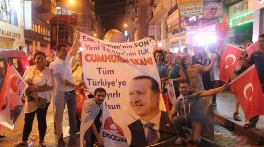 Sinop&rsquo;ta Cumhurbaşkanlığı Se&ccedil;im Kutlamaları