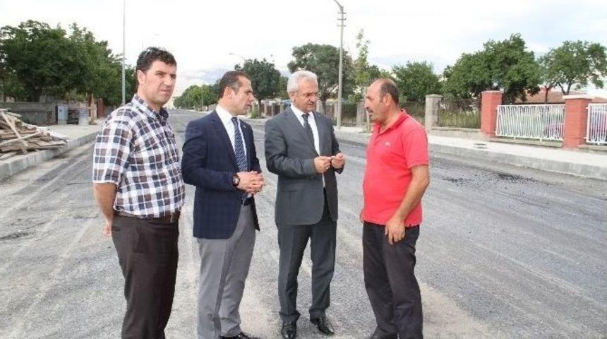 S&uuml;merbank Caddesi Asfaltı Yenileniyor