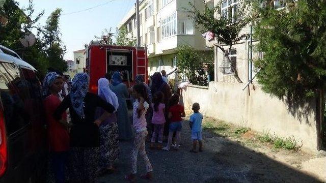 Çorlu’da Yangın Paniğe Neden Oldu