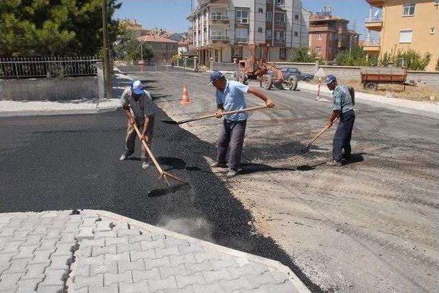 Karaman'da Asfalt Ve Kaldırım Çalışmaları