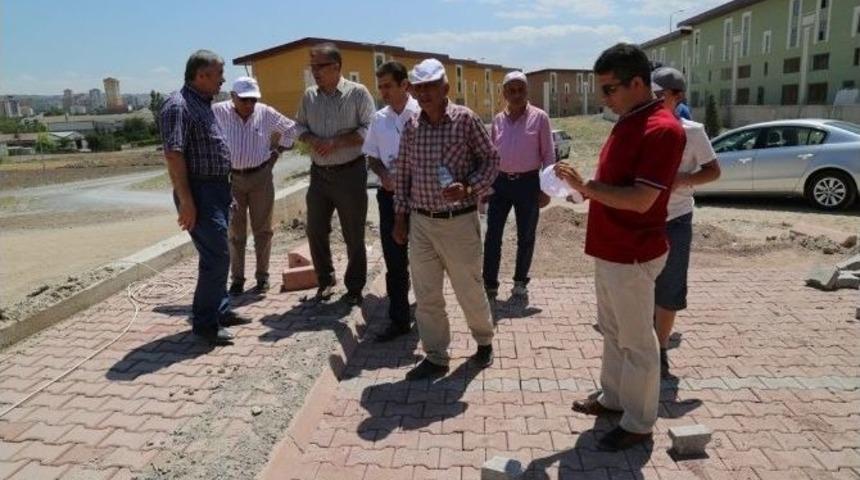 Başkan &Ccedil;elik &Ccedil;alışmaları Yerinde İnceledi