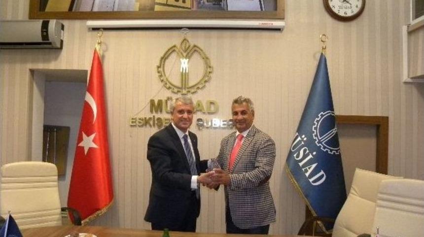 Aü Rektörü Gündoğan Müsiad’ı Ziyaret Etti