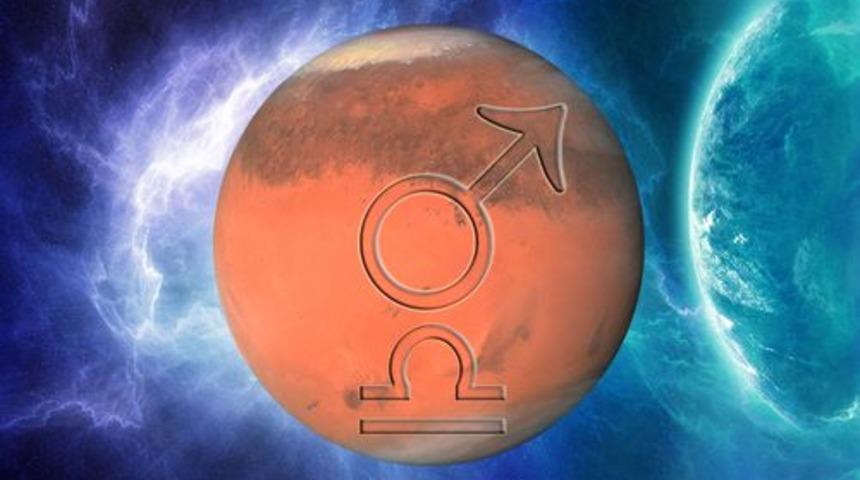 Mars, Terazi'de seyrine başlıyor