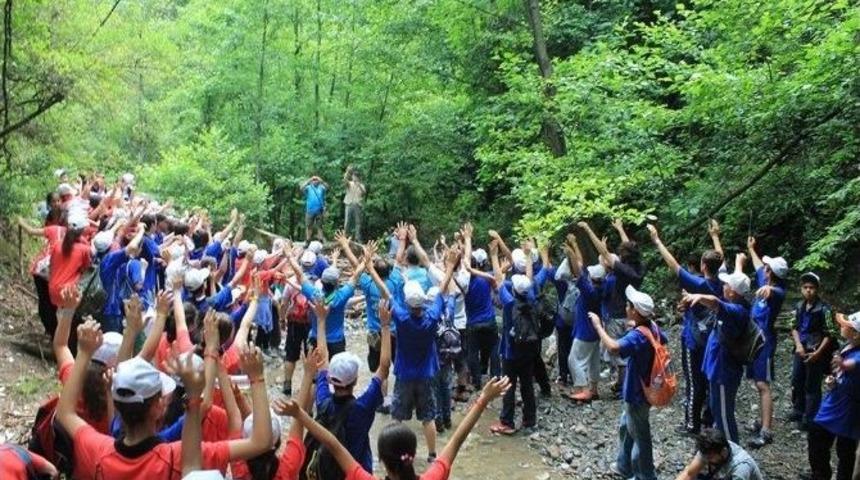 Minik İzcilerin Kampı Başladı