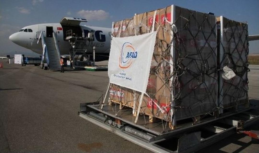 Başbakanlık Afad'dan Gazze'ye Gıda Yardımı U&ccedil;ağı