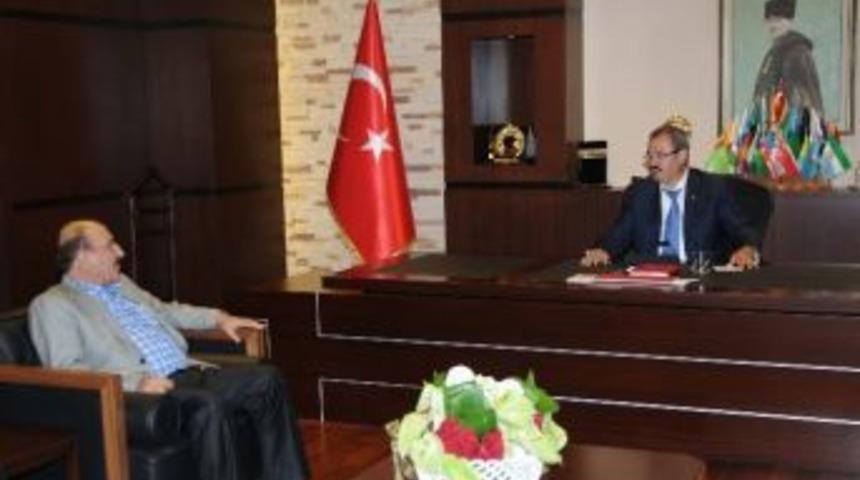 Gto Eski Başkanı Mehmet Aslan Gso&rsquo;ya Ziyarette Bulundu