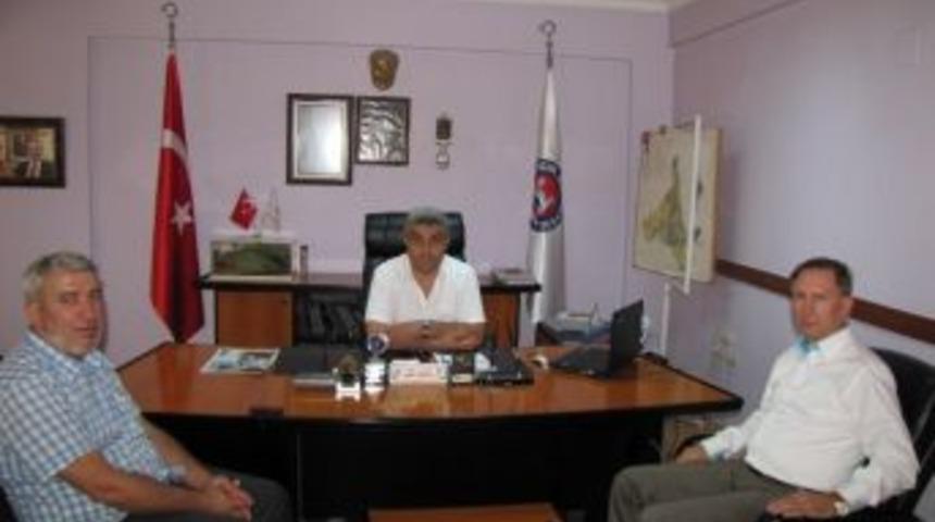 T&uuml;rk Telekom İl M&uuml;d&uuml;r&uuml; İlhan&rsquo;dan Başkan &Ccedil;alışkan&rsquo;a Ziyaret