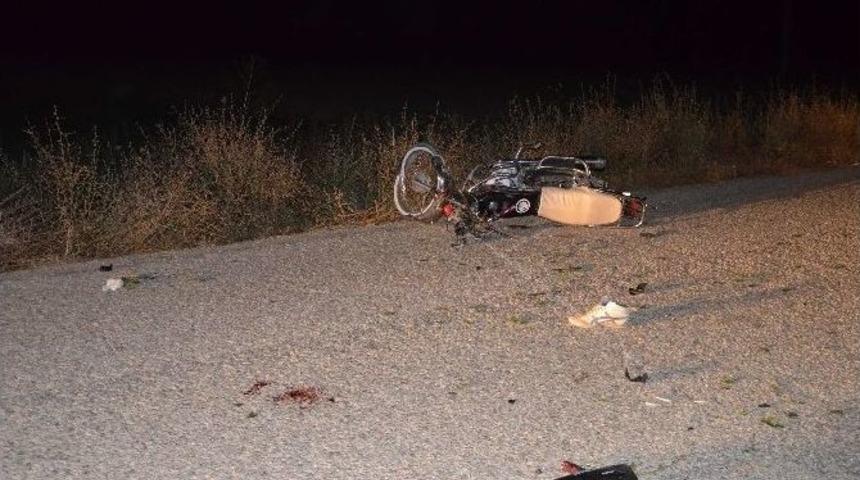 Isparta'da Motor Kazası: 1 &Ouml;l&uuml;