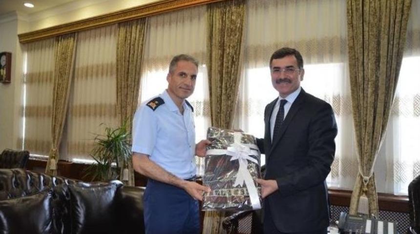 T&uuml;mgeneralliğe Y&uuml;kselen Fethi Alpay'dan Veda Ziyaretleri