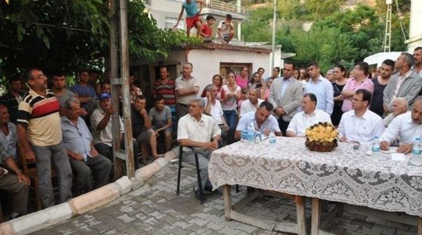 Başkan Savaş Samağdağ'da