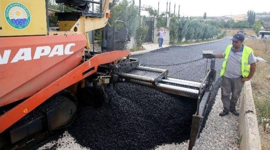 G&ouml;lbaşı Belediyesi Asfalt &Ccedil;alışmaları&rsquo;na Hız Verdi