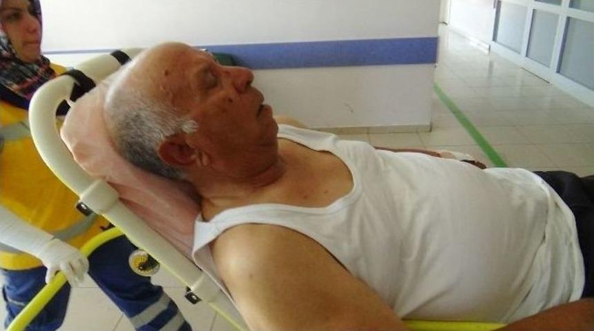 75 Yaşındaki Babasını Hastanelik Etti