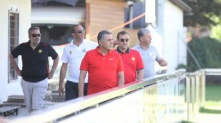 Eskişehirspor Başkanı Mesut Hoşcan Avusturya Kampına Katıldı
