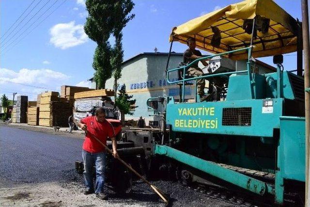 Sanayi Asfaltlanıyor