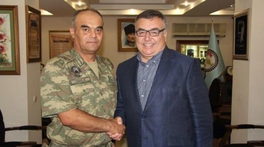 T&uuml;mgeneral Yayla&rsquo;dan Kırklareli Belediye Başkanı Kesimoğlu&rsquo;na Ziyaret