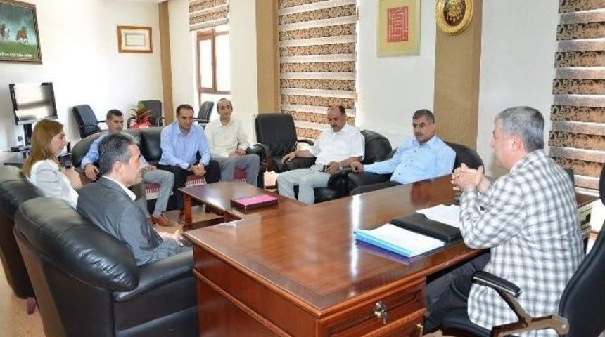 Arif Emecan&rsquo;dan Başkan Uğur Polat&rsquo;a Ziyaret