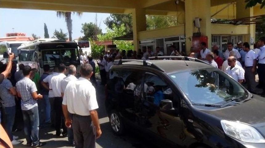 Mersin Otogarında İş Yavaşlatma Eylemi