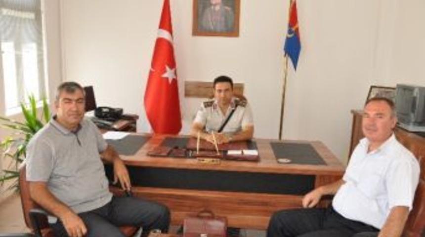 Yerk&ouml;y İl&ccedil;e Jandarma Komutanı Işlak&rsquo;a Hayırlı Olsun Ziyareti