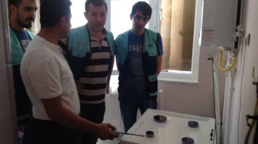 Kurtalan&rsquo;a Doğalgaz Verildi