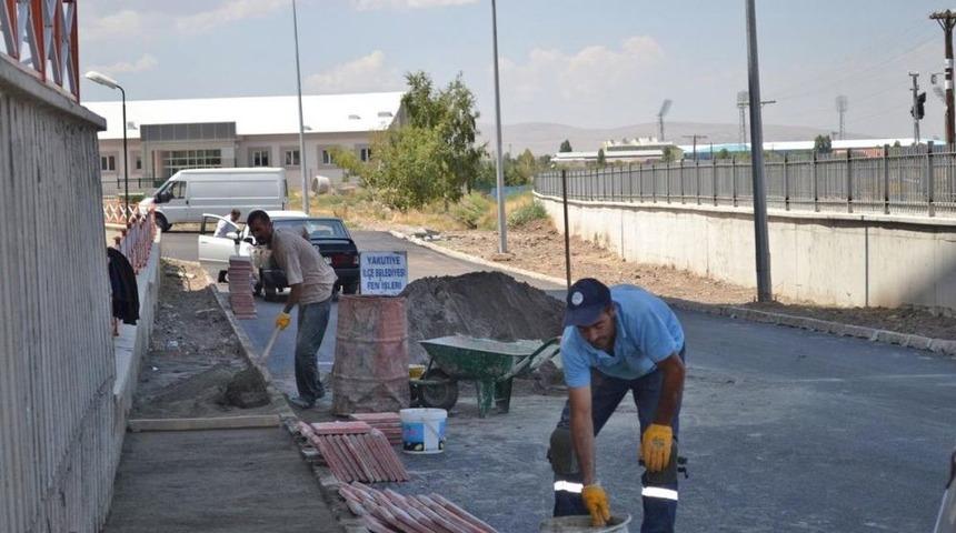 Erzurum'da Yol &Ccedil;alışmaları