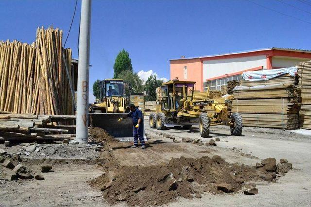 Erzurum'da Yol Çalışmaları