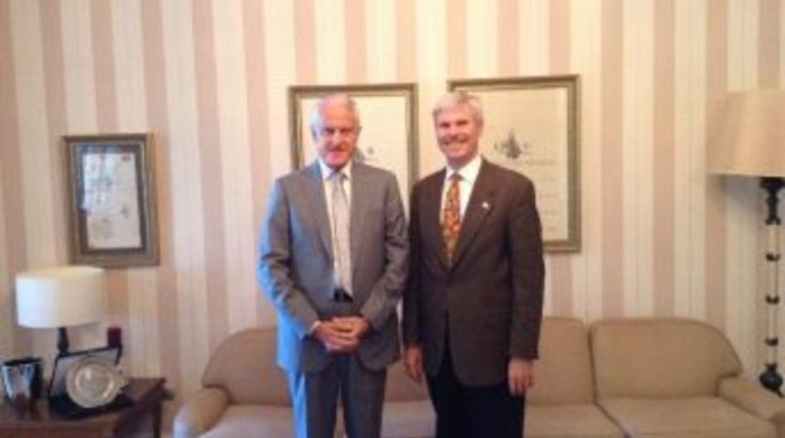 Abd&rsquo;nin İstanbul Başkonsolosu Hunter, Yırcalı&rsquo;yı Ziyaret Etti