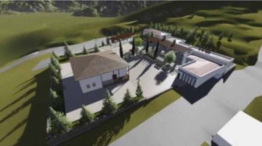 Hacı Murad-ı Veli T&uuml;rbesine Meydan D&uuml;zenlemesi