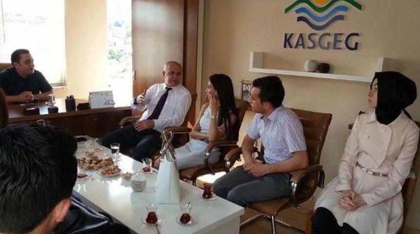 Emniyet M&uuml;d&uuml;r&uuml; Yoldan, Kasgeg&rsquo;i Ziyaret Etti