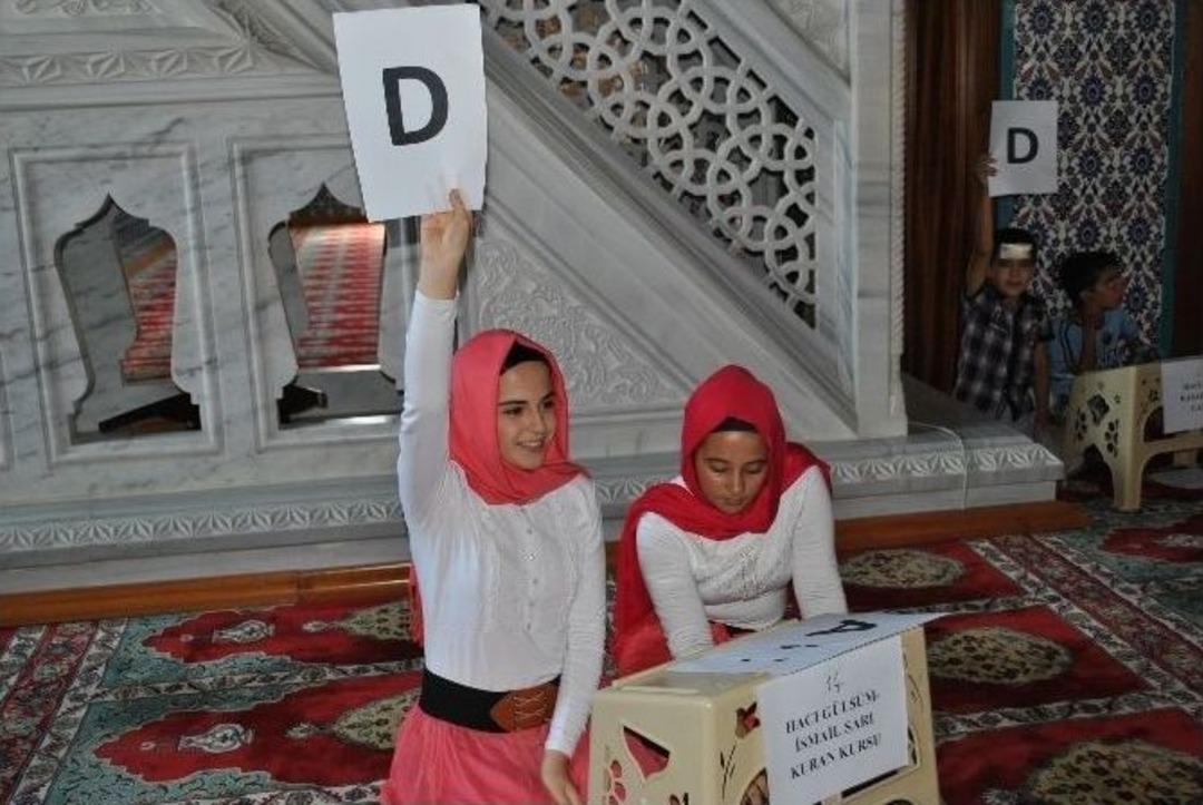 Yaz Kur&rsquo;an Kursları Bilgi Yarışması Yapıldı