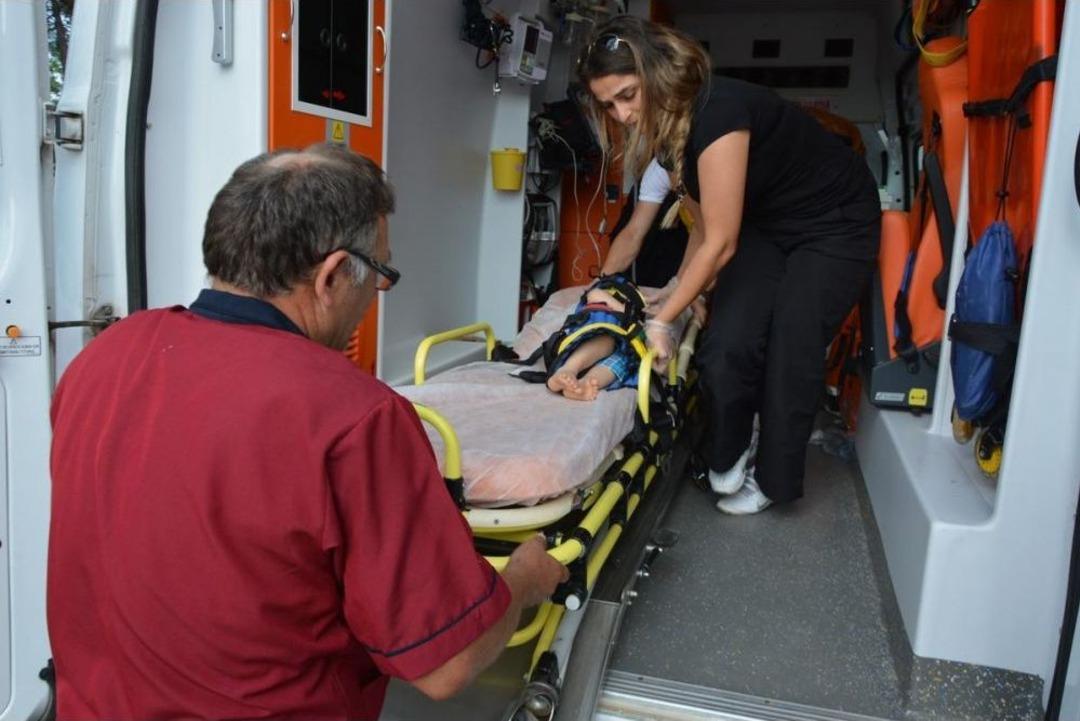 Ordu'da 4. Kattan D&uuml;şen Bebek Ağır Yaralandı