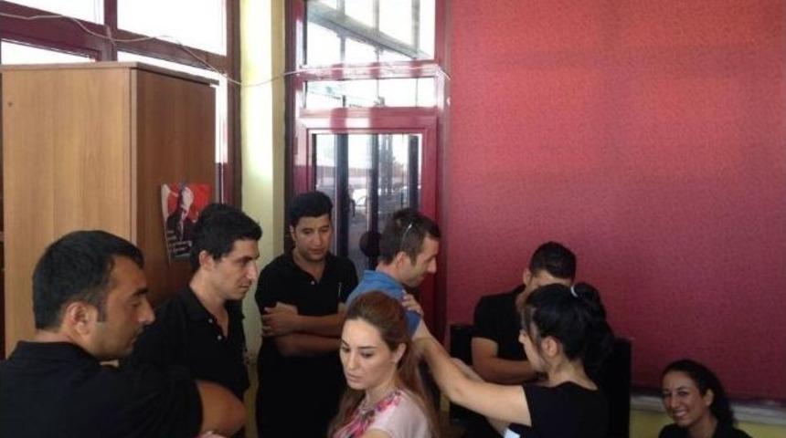 &Ouml;nc&uuml;pınar&rsquo;da G&ouml;rev Yapan Personel Aşılandı