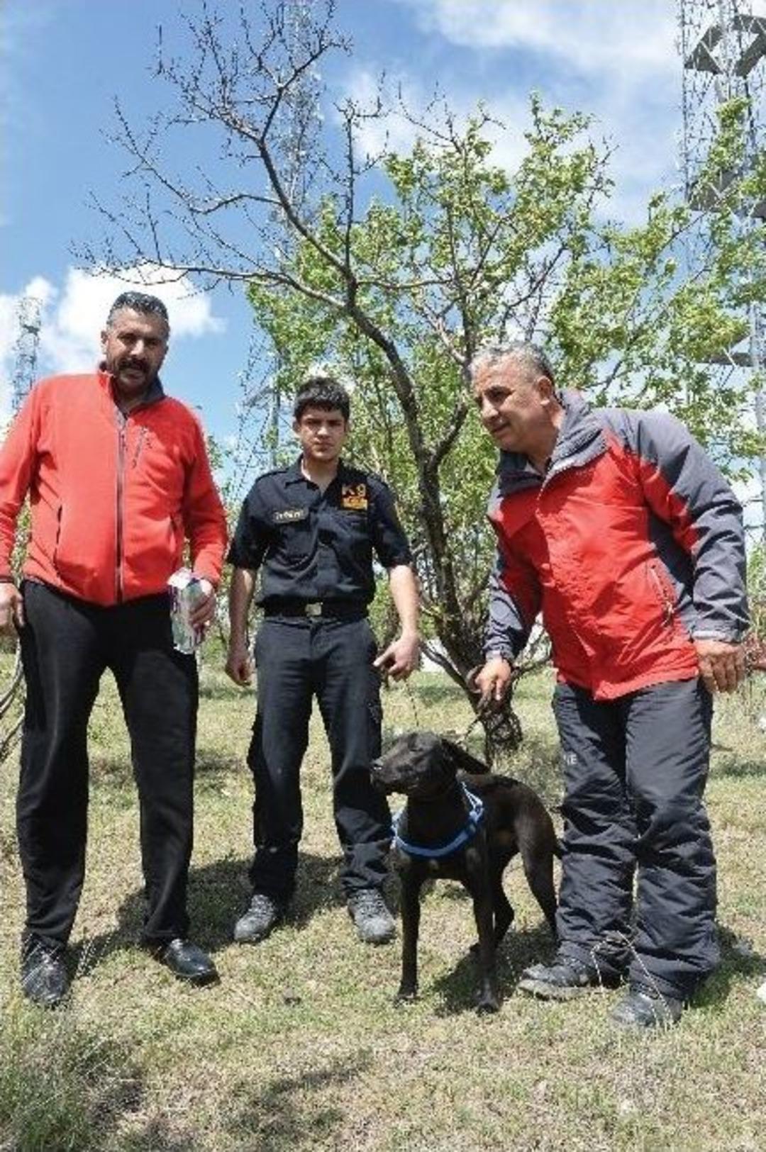 Ankara İtfaiyesi &ldquo;iz k&ouml;peği&rdquo; Yetiştiriyor
