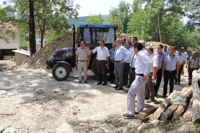 Büyükşehir Belediye Başkanı Yılmaz'ın Kavak Ziyareti