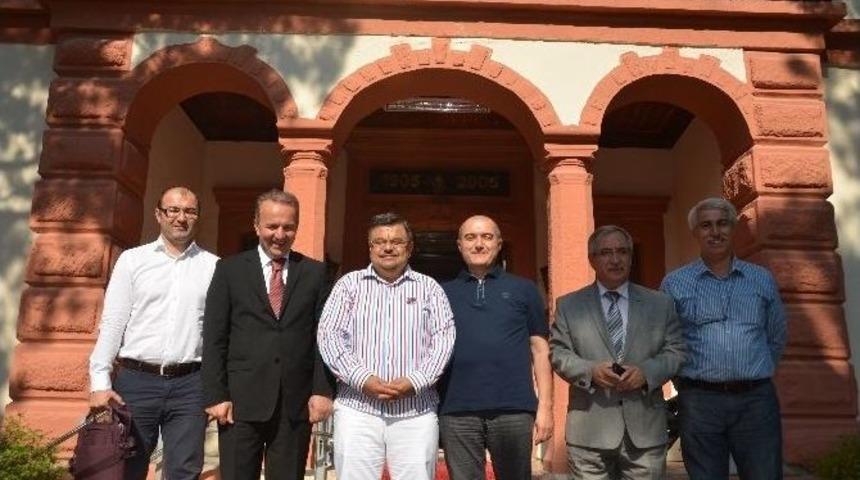 Afyonkarahisar Valisi Hakan Yusuf G&uuml;ner, Başkan Yağcı&rsquo;yı Ziyaret Etti